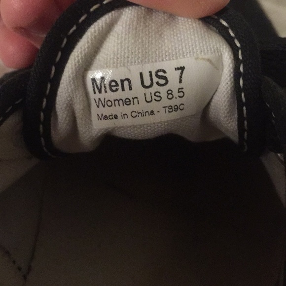 Black Vans - Picture 3 of 4